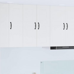 Sonata H Горен кухненски шкаф с рафт Лъскаво бяло 60 x 31 x 80 см - Bucătării modulare