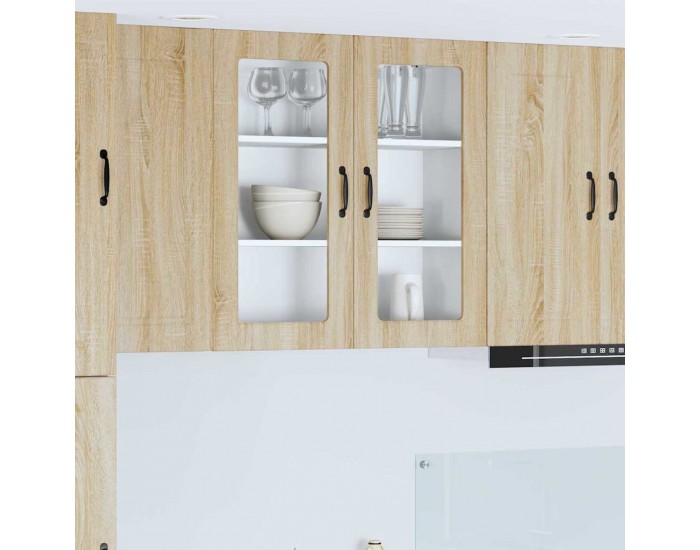 Sonata H Горен кухненски шкаф Сонома дъб 80 x 31 x 80 см Инженерно дърво