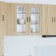 Sonata H Горен кухненски шкаф Сонома дъб 80 x 31 x 80 см Инженерно дърво