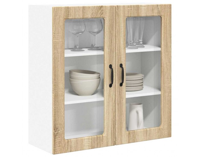 Sonata H Горен кухненски шкаф Сонома дъб 80 x 31 x 80 см Инженерно дърво
