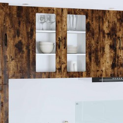 Sonata H Горен кухненски шкаф Димян дъб 80 x 31 x 80 см Инженерно дърво - Bucătării modulare