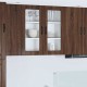 Sonata H Горен кухненски шкаф Кафяв дъб 80 x 31 x 80 см Инженерно дърво