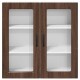 Sonata H Горен кухненски шкаф Кафяв дъб 80 x 31 x 80 см Инженерно дърво