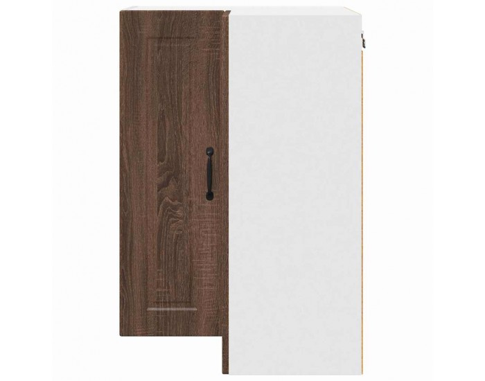 Sonata H Горен кухненски шкаф Кафяв дъб 57 x 57 x 80 см Инженерно дърво