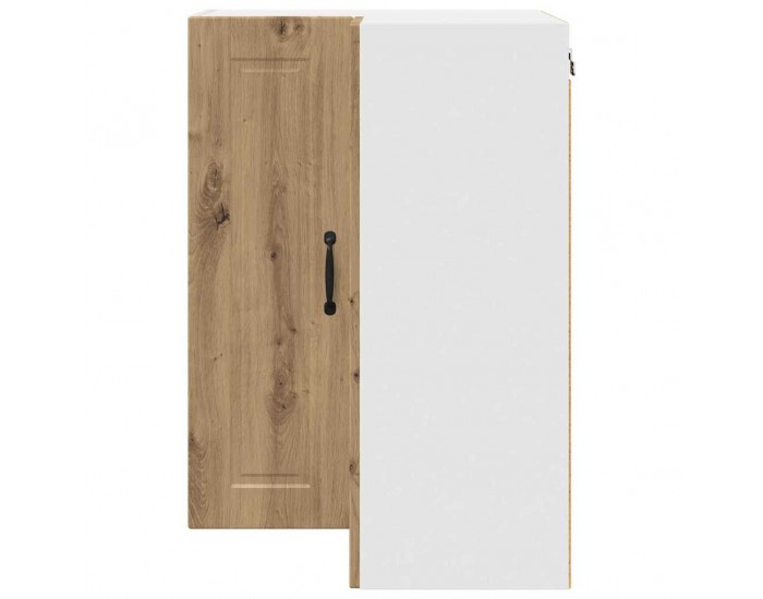 Sonata H Горен кухненски шкаф с рафт Дъб 57 x 57 x 80 см Инженерно дърво