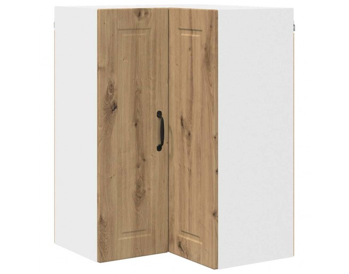 Sonata H Горен кухненски шкаф с рафт Дъб 57 x 57 x 80 см Инженерно дърво