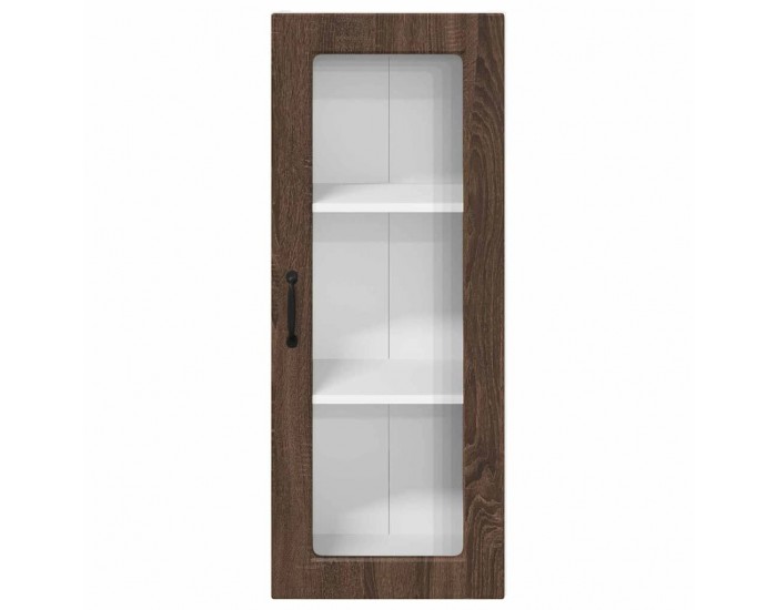 Sonata H Горен кухненски шкаф Кафяв дъб 40 x 31 x 100 см Инженерно дърво