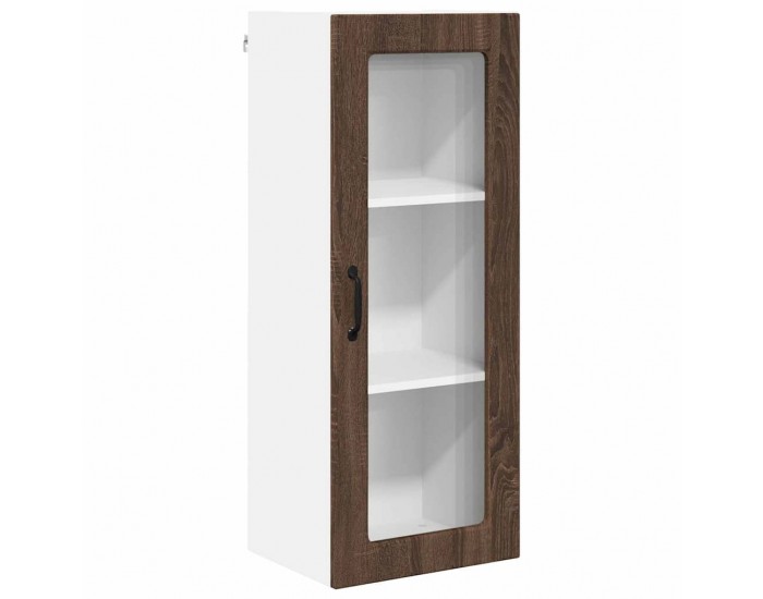 Sonata H Горен кухненски шкаф Кафяв дъб 40 x 31 x 100 см Инженерно дърво