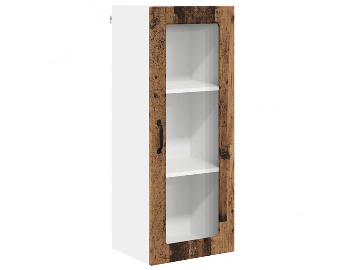 Sonata H Горен кухненски шкаф с рафт Старо дърво 40 x 31 x 100 см