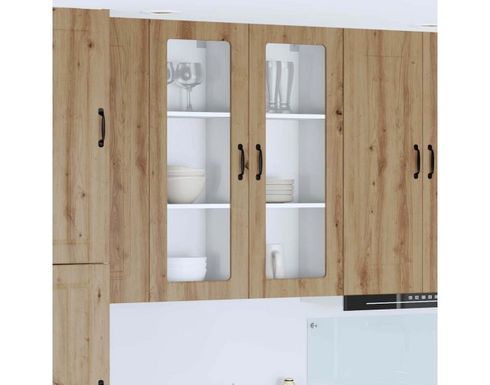 Sonata H Горен кухненски шкаф Дъб 40 x 31 x 100 см Инженерно дърво