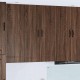 Sonata H Горен кухненски шкаф Кафяв дъб 30 x 31 x 100 см Инженерно дърво