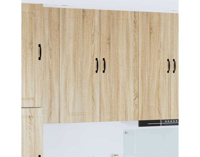 Sonata H Горен кухненски шкаф с рафт с врата Сонома дъб 40 x 31 x 100 см
