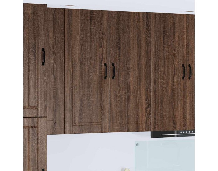 Sonata H Горен кухненски шкаф Кафяв дъб 40 x 31 x 100 см Инженерно дърво