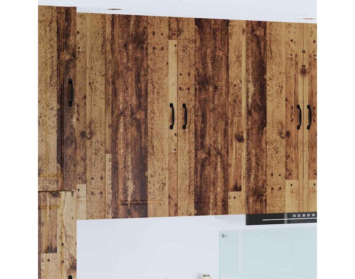 Sonata H Горен кухненски шкаф с рафт Старо дърво 40 x 31 x 100 см