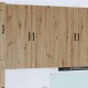 Sonata H Горен кухненски шкаф Дъб 50 x 31 x 100 см Инженерно дърво
