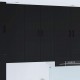 Sonata H Горен кухненски шкаф Черно 60 x 31 x 100 см Инженерно дърво