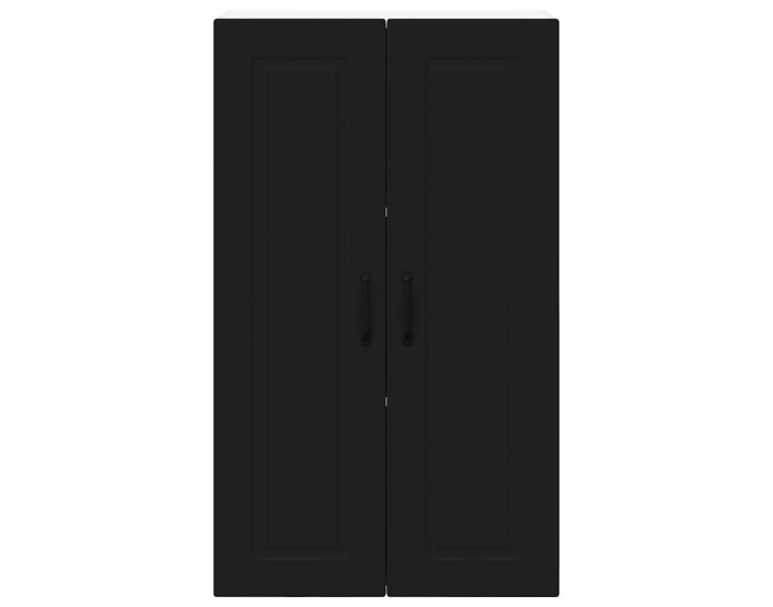 Sonata H Горен кухненски шкаф Черно 60 x 31 x 100 см Инженерно дърво