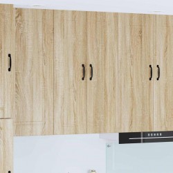 Sonata H Горен кухненски шкаф с рафт с врата Сонома дъб 60 x 31 x 100 см - Bucătării modulare