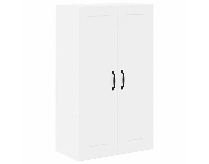 Sonata H Горен кухненски шкаф с рафт Лъскаво бяло 60 x 31 x 100 см