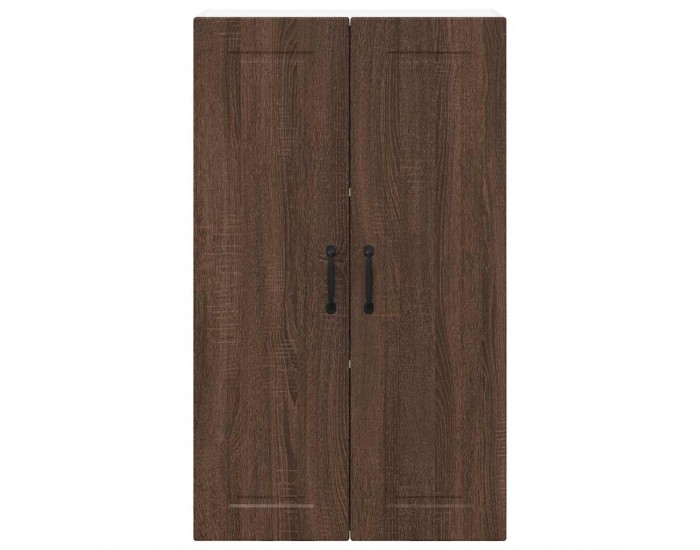 Sonata H Горен кухненски шкаф Кафяв дъб 60 x 31 x 100 см Инженерно дърво