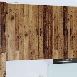 Sonata H Горен кухненски шкаф с рафт Старо дърво 60 x 31 x 100 см - Bucătării modulare