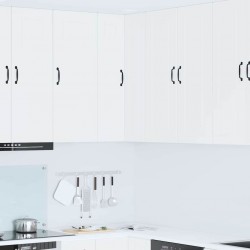 Sonata H Горен кухненски шкаф Бяло 57 x 57 x 100 см Инженерно дърво - Bucătării modulare