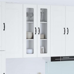Sonata H Горен кухненски шкаф Бяло 60 x 31 x 100 см Инженерно дърво - Bucătării modulare