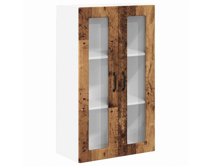 Sonata H Горен кухненски шкаф с рафт Старо дърво 60 x 31 x 100 см