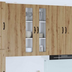 Sonata H Горен кухненски шкаф Дъб 60 x 31 x 100 см Инженерно дърво - Bucătării modulare