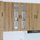 Sonata H Горен кухненски шкаф Дъб 60 x 31 x 100 см Инженерно дърво