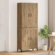Sonata H Висок шкаф Дъб 69,5 x 34 x 180 см Инженерно дърво