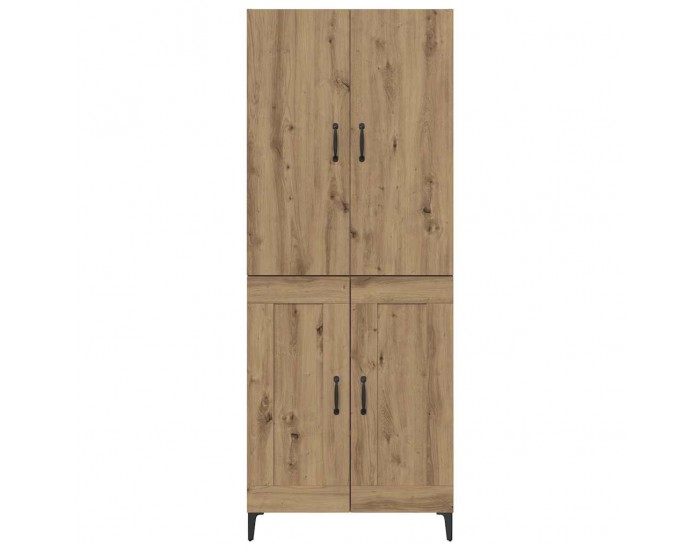 Sonata H Висок шкаф Дъб 69,5 x 34 x 180 см Инженерно дърво