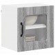 Sonata H Горен кухненски шкаф с рафт 2 pcs Сив Сонома 40 x 31 x 40 см