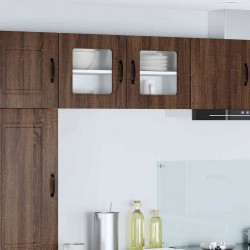Sonata H Горен кухненски шкаф с рафт 2 pcs Кафяв дъб 40 x 31 x 40 см - Bucătării modulare