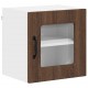 Sonata H Горен кухненски шкаф с рафт 2 pcs Кафяв дъб 40 x 31 x 40 см