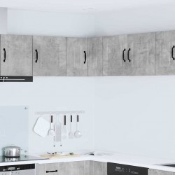 Sonata H Горен кухненски шкаф с рафт Циментено сиво 57 x 57 x 40 см - Bucătării modulare