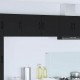 Sonata H Горен кухненски шкаф с рафт с врата 2 pcs Черно 40 x 31 x 40 см