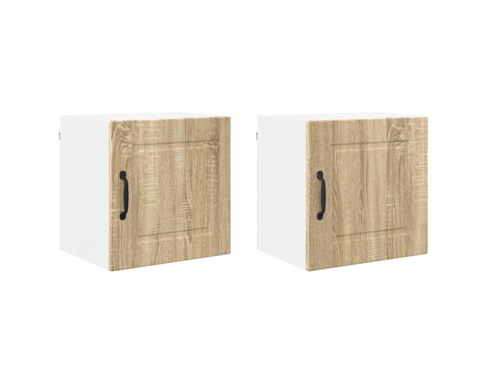 Sonata H Горен кухненски шкаф с рафт 2 pcs Сонома дъб 40 x 31 x 40 см