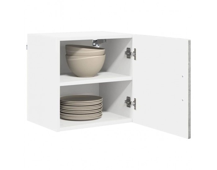 Sonata H Горен кухненски шкаф 2 pcs Циментено сиво 40 x 31 x 40 см