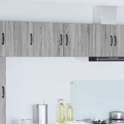 Sonata H Горен кухненски шкаф с рафт 2 pcs Сив Сонома 40 x 31 x 40 см - Bucătării modulare