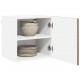 Sonata H Горен кухненски шкаф с рафт 2 pcs Кафяв дъб 40 x 31 x 40 см