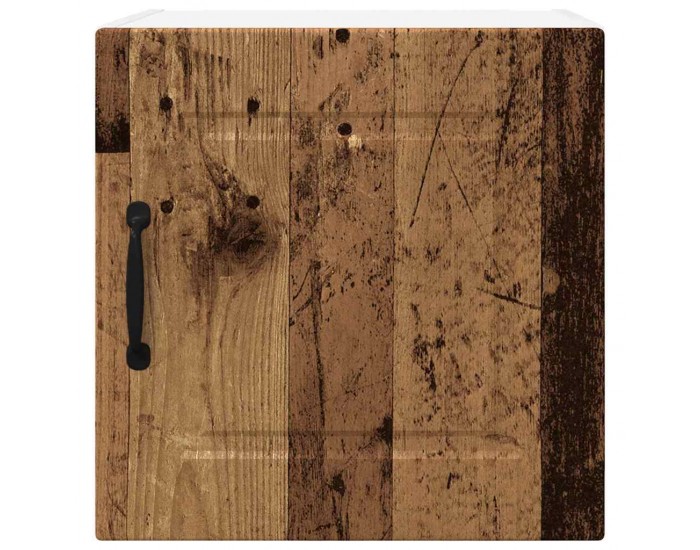 Sonata H Горен кухненски шкаф с рафт с врата Старо дърво 40 x 31 x 40 см