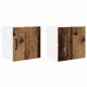 Sonata H Горен кухненски шкаф с рафт 2 pcs Старо дърво 40 x 31 x 40 см