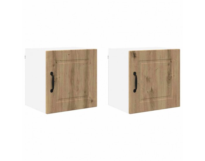 Sonata H Горен кухненски шкаф 2 pcs Дъб 40 x 31 x 40 см Инженерно дърво