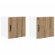 Sonata H Горен кухненски шкаф 2 pcs Дъб 40 x 31 x 40 см Инженерно дърво