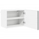 Sonata H Горен кухненски шкаф с рафт с врата 2 pcs Черно 50 x 31 x 40 см