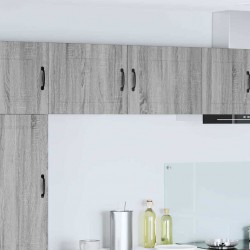 Sonata H Горен кухненски шкаф с рафт 2 pcs Сив Сонома 50 x 31 x 40 см - Bucătării modulare