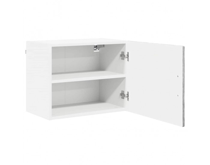 Sonata H Горен кухненски шкаф с рафт 2 pcs Сив Сонома 50 x 31 x 40 см