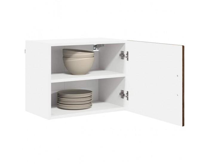 Sonata H Горен кухненски шкаф с рафт 2 pcs Кафяв дъб 50 x 31 x 40 см