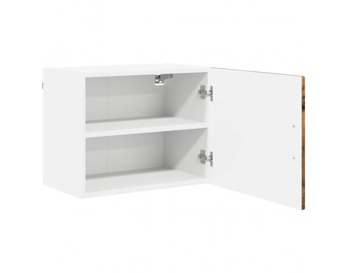Sonata H Горен кухненски шкаф с рафт с врата Старо дърво 50 x 31 x 40 см